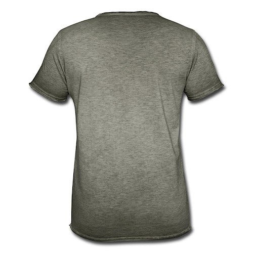 Men's Vintage T-Shirt Hinten vintage khaki