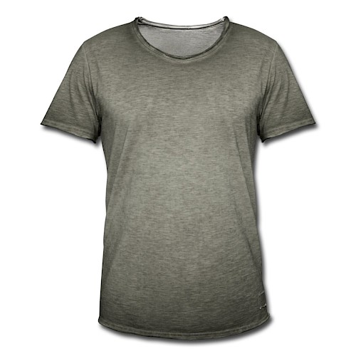 Men's Vintage T-Shirt Vorne vintage khaki