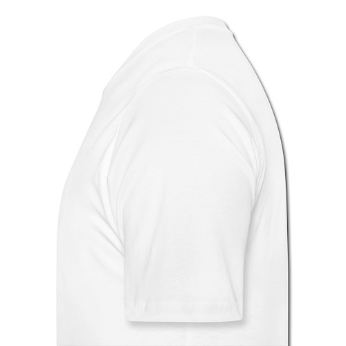 Männer Bio-T-Shirt Links Weiß