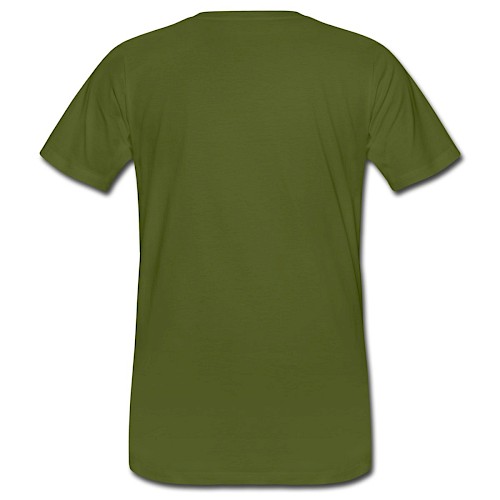Men's Organic T-Shirt Hinten moss green