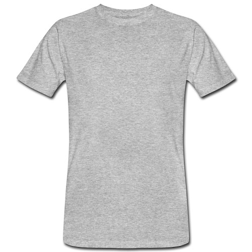 Men's Organic T-Shirt Vorne heather grey