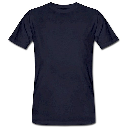 Men's Organic T-Shirt Vorne navy