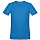 thumbnail T-shirt bio Homme Vorne bleu paon