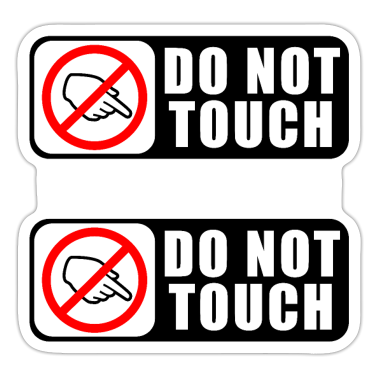 Lasten syntymäpäivä  - Älä koske / varoitus kielletty