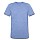 thumbnail Unisex Tri-Blend T-Shirt von Bella + Canvas Vorne Blau meliert