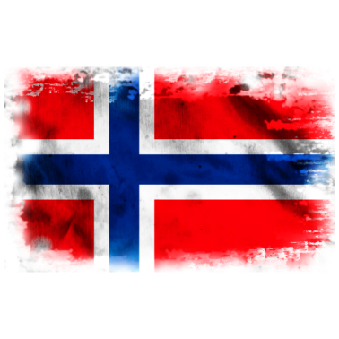 Zoom image Bakgrunn med Norges flagg