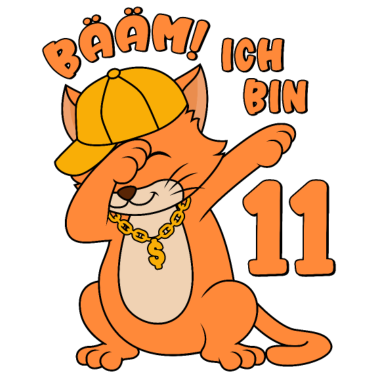 Zoom image 11. Geburtstag Junge 11 Jahre Bääm! Ich bin 11