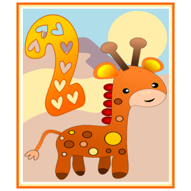 Zoom image ZWEIJÄHRIGE - Giraffe - 2 - ZWEI