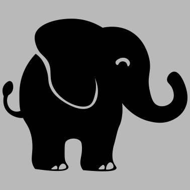 Zoom image Éléphant mignon / éléphant mignon / cadeau pour enfants