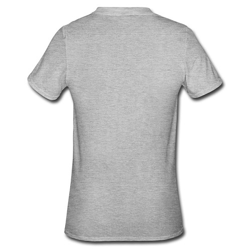 Unisex Polycotton T-Shirt Hinten heather grey