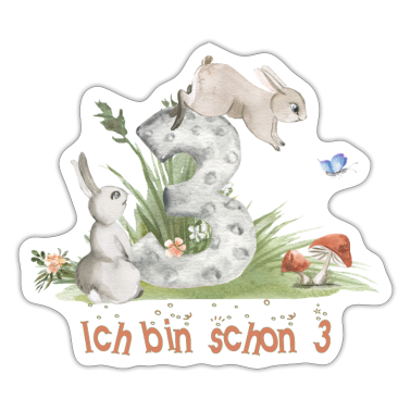 Kindergeburtstag  - Ich bin schon 3