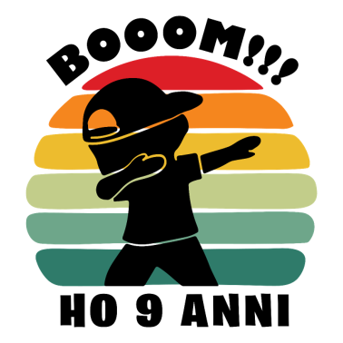 Zoom image Booom ! Ich bin 9 als Geschenk Kinder Geburtstag