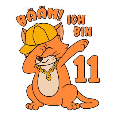 Zoom image 11. Geburtstag Junge 11 Jahre Bääm! Ich bin 11