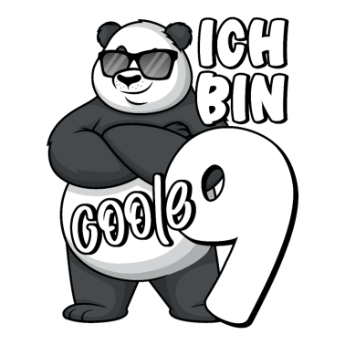 Zoom image 9. Geburtstag Junge 9 Jahre Panda Ich bin coole 9