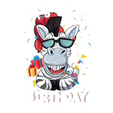 Zoom image Zebra 12. Geburtstag