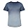 thumbnail Herre T-shirt i colour-block-optik Vorne dip dye blå