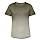 thumbnail Herre T-shirt i colour-block-optik Vorne dip dye khaki