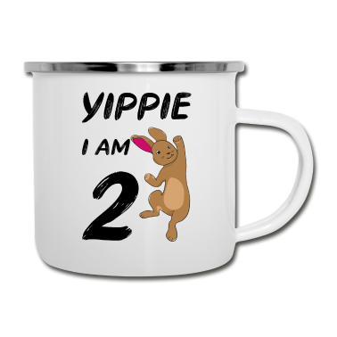 Anniversaire des enfants  - Hase große Freude 2 Geburtstag Kindergeburtstag