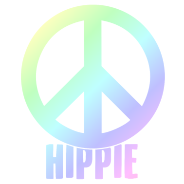 Zoom image Znak pokoju hippie | Pomysł na prezent dla stroju hipisów