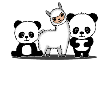Zoom image Lama alpaca panda prezent kobiety mężczyźni dzieci