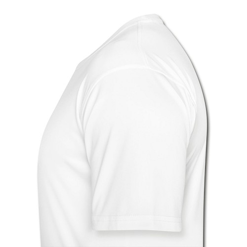 Functioneel T-shirt voor mannen Links wit