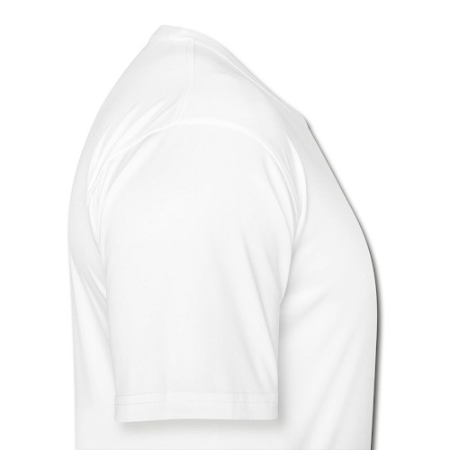 Functioneel T-shirt voor mannen Rechts wit