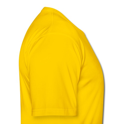 Functioneel T-shirt voor mannen Rechts eigeel