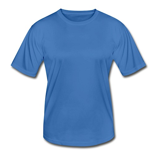 Functioneel T-shirt voor mannen Vorne koningsblauw