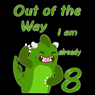 Zoom image Monster 8 Geburtstag Kindergeburtstag Geschenkidee