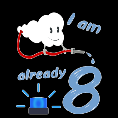 Zoom image Kindergeburtstag 8 Geburtstag Feuerwehr Blaulicht