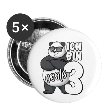 Kindergeburtstag  - 3. Geburtstag Junge 3 Jahre Panda Ich bin coole 3