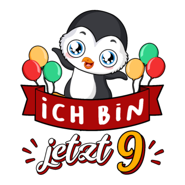 Zoom image 9 Geburtstag Jahr Penguin Kindergeburtstag
