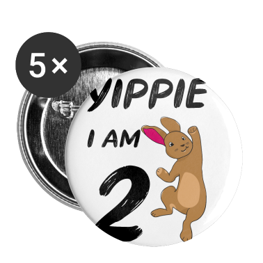 Anniversaire des enfants  - Hase große Freude 2 Geburtstag Kindergeburtstag