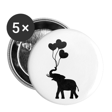 Anniversaire des enfants  - Elefant Herzballon Kinder / ballon coeur éléphant