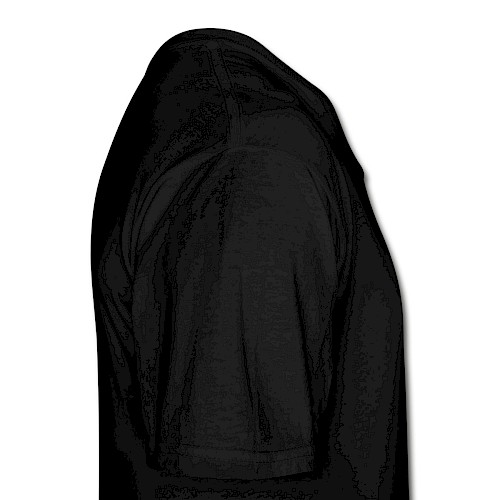 T-shirt classique col V Homme Rechts noir