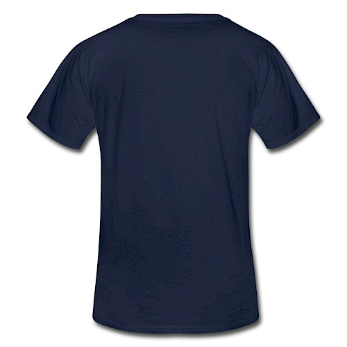 Men's V-Neck T-Shirt Hinten navy