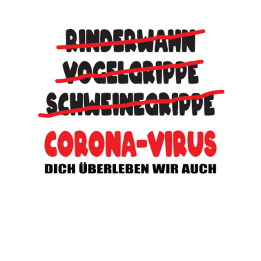 Zoom image Corona Grippe Virus Überleben
