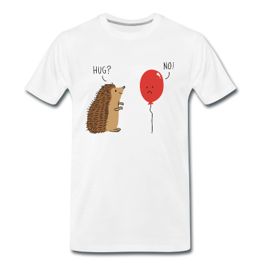 Corona  - Süßer Igel Hugs Ballon Geschenkidee