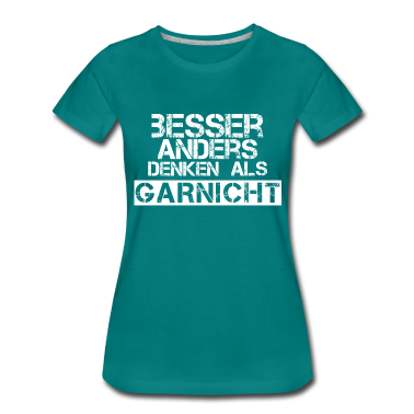 Corona  - Besser anders denken als garnicht - weiss