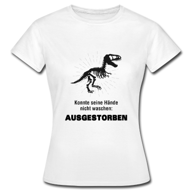 Corona  - Corona Virus Grippe lustige Sprüche Geschenk Dino