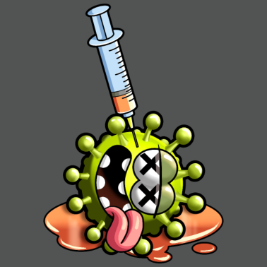 Zoom image Ich bin geimpft.