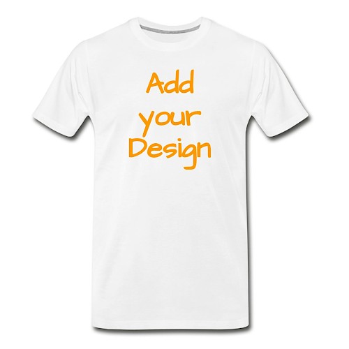 Männer Premium Bio T-Shirt Weiß