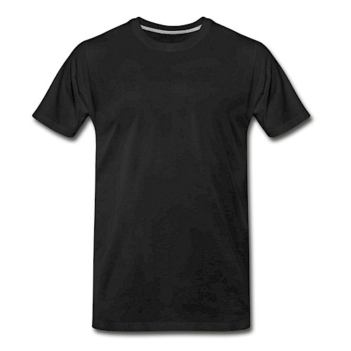 Men's Premium Organic T-Shirt Vorne black