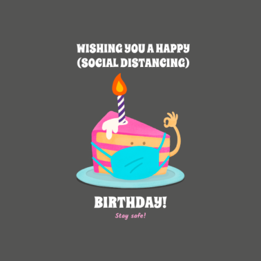 Zoom image Happy Birthday Corona Virus