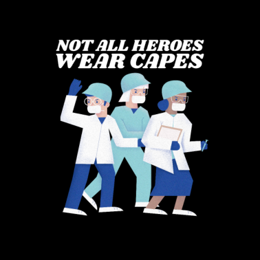 Zoom image Wirus Korony - nie wszyscy bohaterowie noszą peleryny