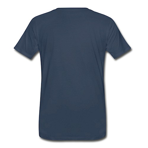 Men's Premium Organic T-Shirt Hinten navy