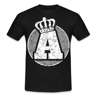 Corona  - Elegante lettera A con corona