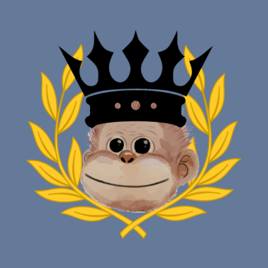 Zoom image Re scimmia corona d'alloro