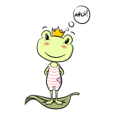 Zoom image Ragazza rana