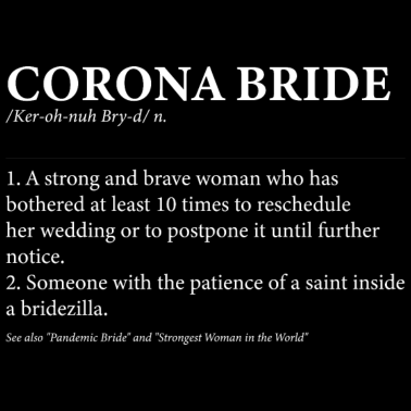 Zoom image Funny bachelorette party Corona Bride